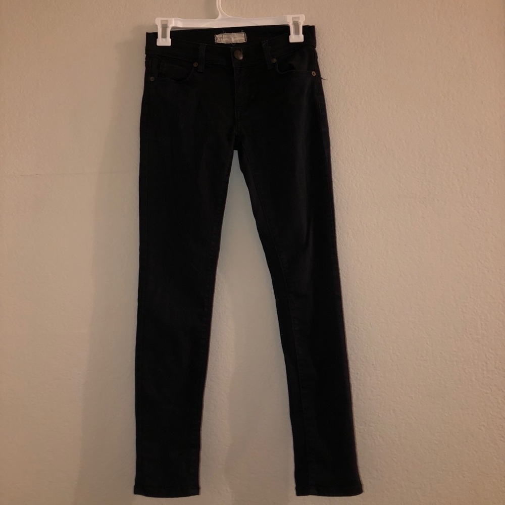 Black free people jeans/jeggings! Cropped!
